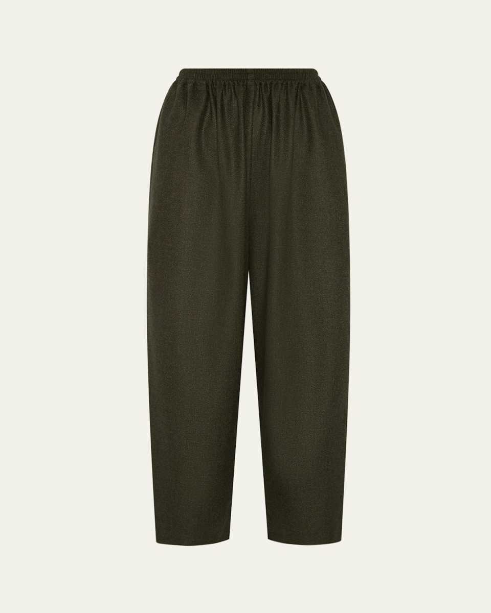 Longer Japanese Trousers With Ankle Slits